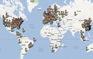 Ciudades con el servicio de tráfico de Google Maps. | Google