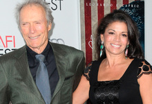 Clint Eastwood y Dina Ruiz 