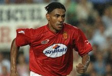 Vicente Engonga jug en la liga espaola. | Cordon Press