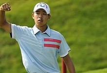 Tianlang durante la final del torneo aficionado de Asia-Pacfico. | Cordon Press