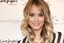 Alba Carrillo, durante el acto del jueves