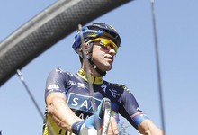Alberto Contador con el maillot del Saxo banka. | Archivo
