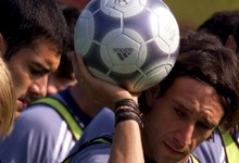 Alfonso Prez Muoz y Guardiola, en la seleccin. | Cordon Press