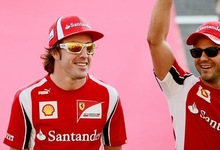 Fernando Alonso y Felipe Massa. | Archivo