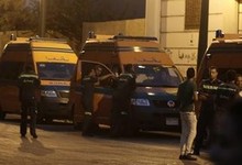 Ambulancias en la plaza de Tahrir este viernes | EFE