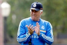 Ancelotti dirige un entrenamiento del Real Madrid en Los ngeles. | Foto: realmadrid.com