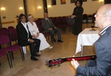 Antonio Carmona, su esposa y Pavlo Rosenberg | Sal Emergui