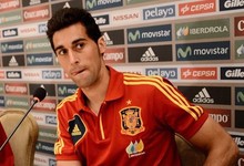 lvaro Arbeloa, jugador de la seleccin espaola. | EFE