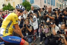 Lance Armstrong, durante su etapa en el equipo US Postal. | Archivo