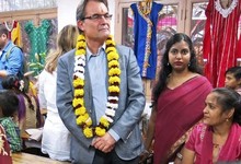 El presidente de la Generalidad, Artur Mas, en la India | EFE
