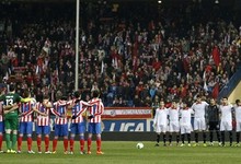 Partido entre el Atl�tico de Madrid y el Sevilla. | EFE