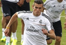 Bale, durante un entrenamiento del Real Madrid. | EFE