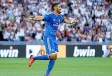 Karim Benzema celebra su gol al PSG. | Foto: realmadrid.com