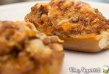 Berenjenas rellenas de carne picada