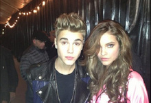Bieber con la modelo Barbara Palvin | Efe