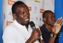 Usain Bolt, durante una rueda de prensa en Londres. | Cordon Press