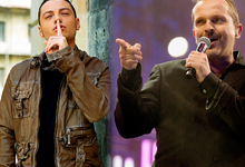 Miguel Bos y Tiziano Ferro