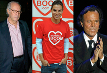 Miguel Boyer, Julio Jos� y Julio Iglesias | Cordon Press