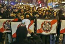 Un grupo de bukaneros durante una manifestacin celebrada el pasado mes de febrero en Madrid. | Cordon Press/Archivo