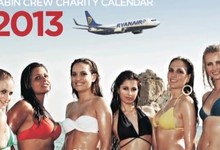 Las azafatas del calendario Ryanair