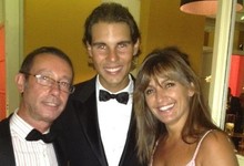 Carlos Prez Gimeno, Rafa Nadal y Beatriz Cortazar
