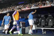 Casillas no salt al calentamiento. | EFE