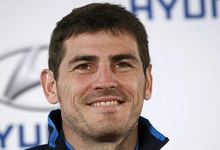 Iker Casillas, durante un acto publicitario. | EFE