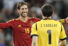 Sergio Ramos, primera elecci�n de Casillas para el Bal�n de Oro. | Archivo