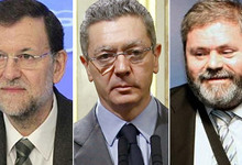Brcenas, Rajoy, Gallardn, Durn y Javier Iglesias