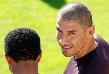 Cata Daz, durante un entrenamiento del Atltico. | EFE