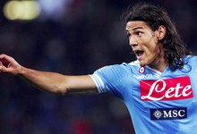 Edinson Cavani, jugador del Napoles. | Cordon Press