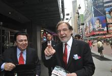 Juan Luis Cebri�n, en una visita a Nueva York | Coron