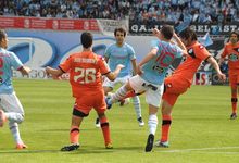 Lance del ltimo Celta-Deportivo (2-3), disputado el pasado mes de abril en Balados. | Archivo