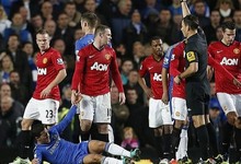 Lance del Chelsea-Manchester United. | Cordon Press