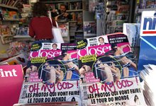 Foto de la revista francesa Closer
