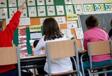 Imagen de una clase en un colegio de Barcelona. | Cordon Press