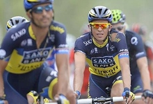 Alberto Contador, durante la primera etapa del Tour de Francia. | Cordon Press