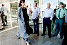 Montserrat Corulla, en los juzgados | Archivo