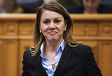 Mara Dolores de Cospedal, en las Cortes de Castilla-La Mancha | EFE