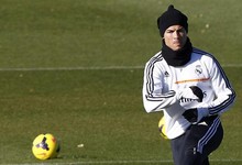 Cristiano se entrena en Valdebebas. | EFE