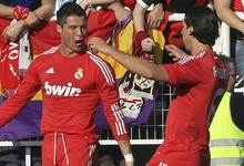 Cristiano celebra su tanto de tacn en Vallecas. | Archivo