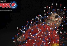 Cristiano Ronaldo aparece representado en un mu�eco al que le han hecho vud�