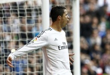 Cristiano Ronaldo marc tres goles ante la Real Sociedad. | EFE