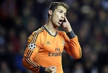 Cristiano Ronaldo celebra su gol con el Real Madrid. | EFE