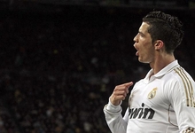 Cristiano Ronaldo celebra uno de sus goles con el Real Madrid. | Archivo
