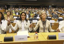 Las Damas de Blanco, en el Parlamento Europeo | EFE