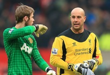 De Gea y Pepe Reina, candidatos a ocupar la portera del Bara. | Cordon Press/Archivo