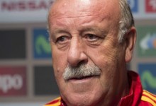 Vicente del Bosque, este viernes, tras el partido ante Finalndia | EFE