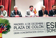 Un momento de la rueda de prensa |LD