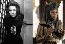 Diana Rigg en Los Vengadores y Juego de Tronos